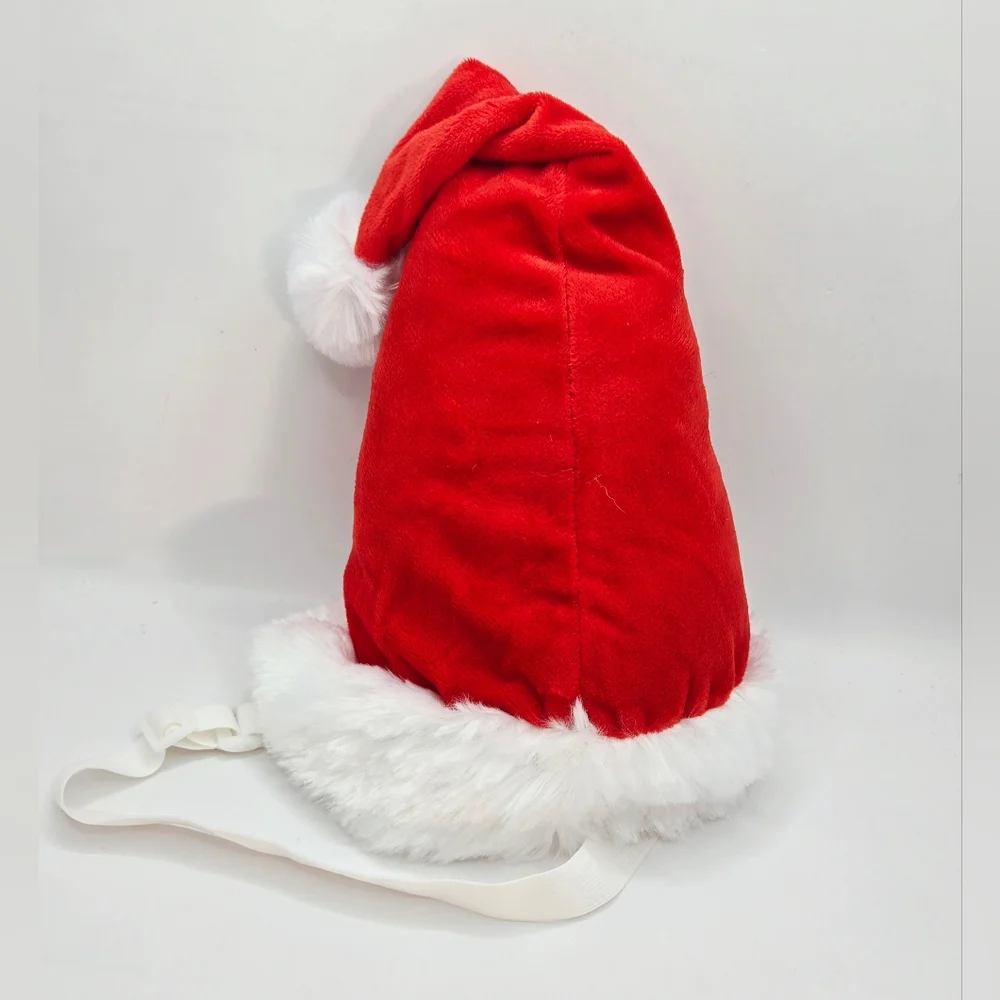Adjustable Christmas Dog Santa Hat Large Dogs‎ NWT